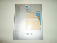 1992 1994 MITSUBISHI Truck Electrical Service Manual VOL 2 FACTORY OEM BOOK 94