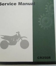 1992 1993 Honda CR250R Service Repair Shop Factory Manual BRAND NEW 92 93