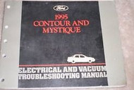 1995 FORD CONTOUR & Mercury Mystique Electrical Vacuum Troubleshooting Manual