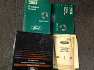 2004 Ford Mustang Gt Cobra Mach Service Shop Repair Manual Set W EWD & PCED +