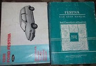 1991 FORD FESTIVA Service Repair Shop Manual OEM SET 91 DEALERSHIP OEM BOOKS