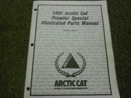 1991 Arctic Cat Prowler Special Illustrated Service Parts Catalog Manual OEM