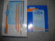 1991 91 CHEVY ASTRO VAN Service Repair Shop Manual SET OEM DEALERSHIP BOOKS