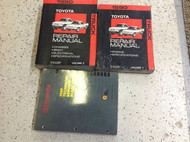 1990 Toyota TRUCK PICK UP Service Shop Repair Manual Set W TECHNICAL BULLETINS