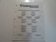 1990 OMC King Cobra Stern Drives Optional Equipment Parts Catalog Manual OEM 90