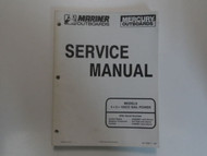 1990 Mercury Mariner Outboards 4 5 102CC Sail Power Service Manual WATER DAMAGED