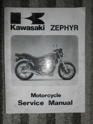 1990 Kawasaki Motorcycle ZEPHYR Service Shop Repair Manual OEM FACTORY