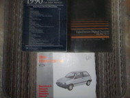 1990 FORD FESTIVA Service Repair Shop Manual Set OEM 90 DEALERSHIP BOOK