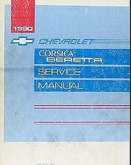 1990 Chevrolet Chevy BERETTA Service Shop Repair Workshop Manual FACTORY OEM 90