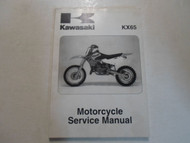 2000 2001 2002 2003 2004 2005 2006 2007 Kawasaki KX65 Shop Service Manual NEW
