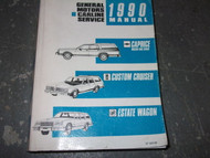 1990 BUICK ESTATE WAGON Shop Service Repair Manual OEM 90 BOOK DEALERSHIP