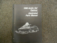 1990 Arctic Cat Pantera Illustrated Parts Catalog Manual OEM 90 Book x