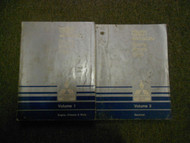 1989 MITSUBISHI Van Wagon Service Repair Shop Manual SET 2 VOLUME FACTORY OEM x