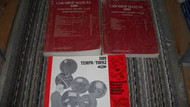 1989 Mercury Topaz & Ford Tempo Service Repair Shop Manual Set OEM W EVTM EWD 89