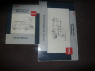 1989 GMC Safari Van Repair Service Shop Manual Set OEM W Electrical Diagrams BK