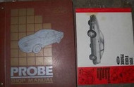 1989 FORD PROBE Service Shop Repair Manual 89 FACTORY DEALERSHIP OEM HUGE SET