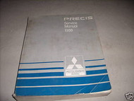 1988 Mitsubishi Precis Service Repair Shop Manual Oem