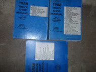 1988 Ford F-150 F250 F-250 350 Bronco Truck Service Shop Repair Manual Set OEM