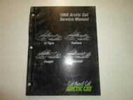 1988 ARCTIC CAT El Tigre Pantera Cougar Cheetah Service Shop Repair Manual x OEM