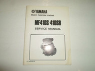 1987 Yamaha MF410S 410SR Multi Purpose Engine Service Repair Manual FACTORY OEM
