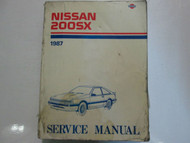 1987 Nissan 200SX 200 SX Service Repair Shop Manual Factory OEM Book USED x
