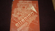 1986 PONTIAC SUNBIRD Service Shop Repair Manual OEM 86 DEALERSHIP BOOK HUGE GM