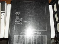 1986 Cadillac DEVILLE FLEETWOOD Repair Service Shop Manual Final Edition W BODY