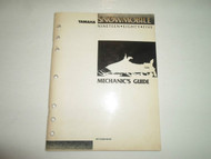 1985 Yamaha Snowmobile Mechanics Guide Manual FACTORY OEM BOOK 85 DEALERSHIP