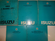 1985 Isuzu I-MARK Workshop Service Manual 5 VOLUME SET FACTORY OEM WORN DEAL