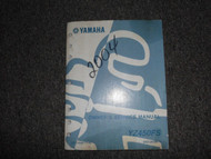 2004 Yamaha YZ450FS YZF 450 FS Service Repair Shop Manual OEM FACTORY 04 BOOK x