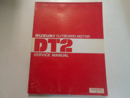 1982 Suzuki Outboard Motor DT2 Service Manual FACTORY OEM BOOK 82 WATER DAMAGED