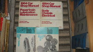 1984 FORD ESCORT MERCURY LYNX EXP TEMPO TOPAZ Service Shop Manual Set 4 VOL