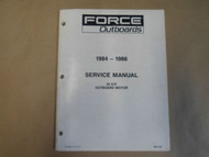 1984 1985 1986 Force Outboards 35 HP Service Shop Repair Manual OB 4128 Boat x