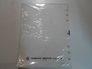 1983 Yamaha YT175K Supplementary Service Manual FACTORY OEM BOOK 83 NEW