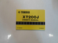 1983 Yamaha XT200J Owners Manual FACTORY OEM BOOK 83 DEALERSHIP