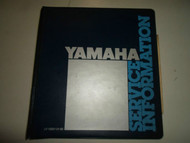 1983 Yamaha Training Aids Catalog Technical Bulletins Manual FACTORY OEM BOOK 83