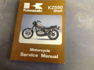 1983 KAWASAKI KZ550 KZ 550 SHAFT MOTORCYCLE Service Repair Shop Manual OEM x