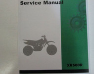 1983 HONDA XR500R XR 500R Service Shop Repair Workshop Manual FACTORY NEW