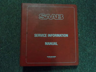 1983 1984 Saab 99 900 M84 Service Information Supplement NO.4 Manual BINDER EDI