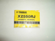 1982 Yamaha XZ550RJ Owners Manual FACTORY OEM BOOK 82 DEALERSHIP WATER DAMAGED