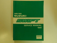 1989 1990 SUZUKI SWIFT 1300 Service Repair Shop Manual FACTORY OEM BOOK 89 90 x