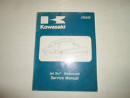 1982 1983 Kawasaki JS440 Watercraft Service Manual FACTORY STAINED FADED COVER