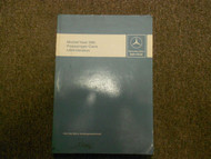 1981 MERCEDES Passenger Car 107 123 126 Introduction Into Service Manual OEM X