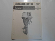 1980 Montgomery Ward Outboard Motor Model VWB 52037 Parts Book Manual OEM 79