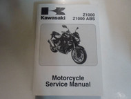 2007 Kawasaki Z1000 Z1000 ABS Motorcycle Service Repair Shop Manual FACTORY OEM