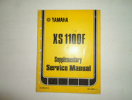 1979 Yamaha XS 100F Supplementary Service Manual FACTORY OEM BOOK 79 STAINED