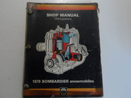 1979 Bombardier Snowmobiles Shop Manual Supplement FACTORY OEM BOOK 79