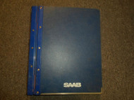 1979 82 85 87 1988 Saab 900 Basic Engine Fuel System Injection Service Manual 88