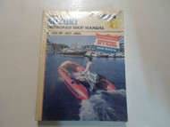 1977 78 79 80 81 82 83 1984 Clymer Suzuki 2-140 HP Outboard Shop Manual