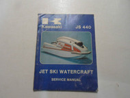 1977 1978 Kawasaki Jet Ski Watercraft JS 440 Service Repair Manual WATER DAMAGED